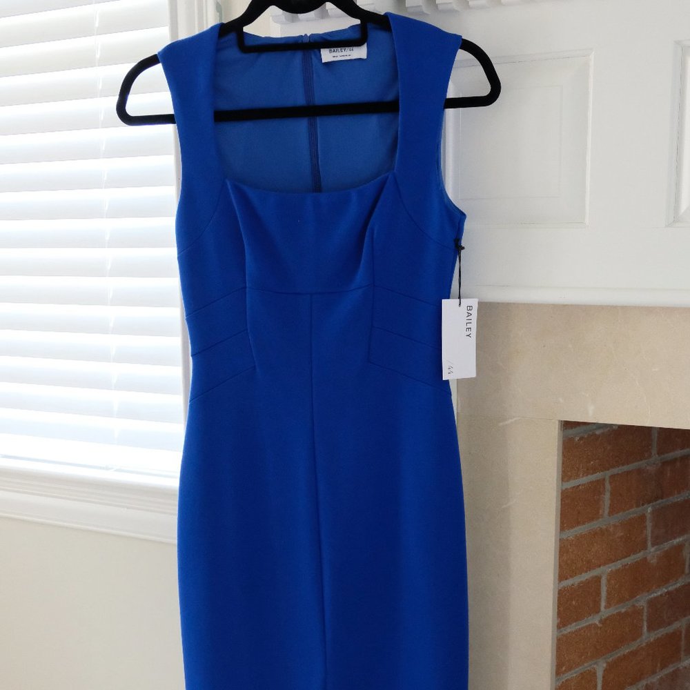 Bailey 44 Sophia Dress, Size S, New, Blue